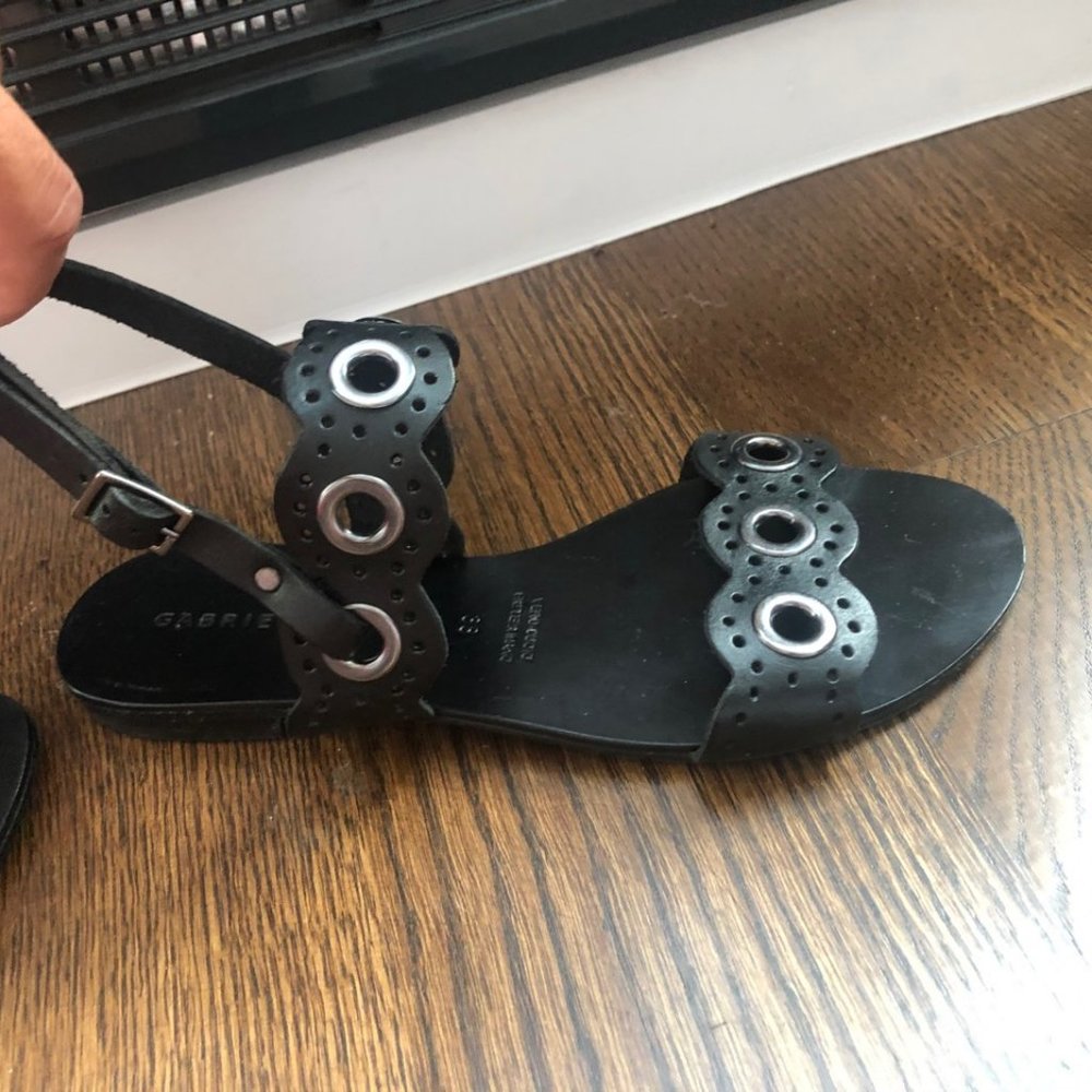 Lavorazione Artigiana Gabriella Sandals, sz 38 - Picture 3 of 5
